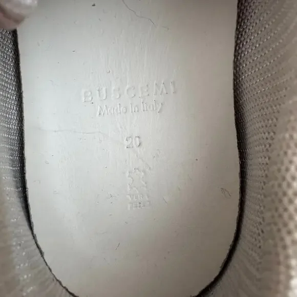 Buscemi Ventura Rosa Pink Toddler Girl Lace Up Sneakers Size EU 26 US 9.5 - Picture 7 of 9